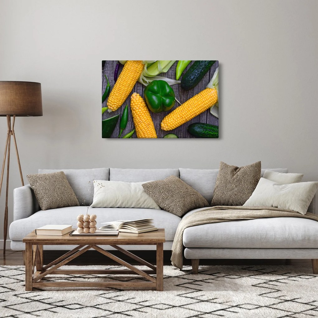 Tablou - legume (90x60 cm)
