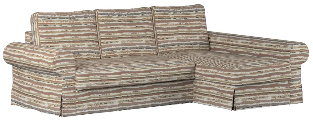 Husa canapea extensibila cu sezlong Backabro