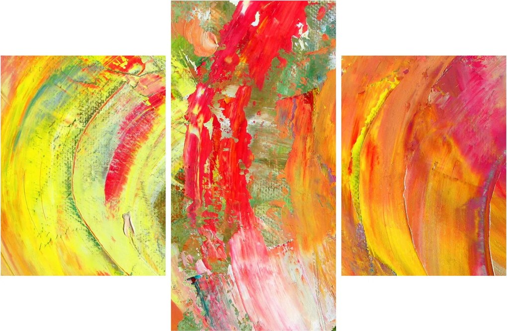 Tablou cu abstracție- pictura (90x60 cm)