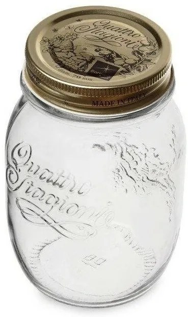 Bormioli Rocco Borcan de sticlă cu capac QuattroStagioni, 500 ml, 500 ml