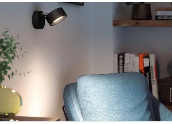 Spot LED BRACIA LED/5,5W/230V negru Philips