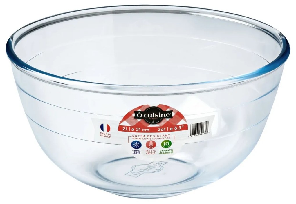 Bol mixer termorezistent 21cm, 2L, Ocuisine