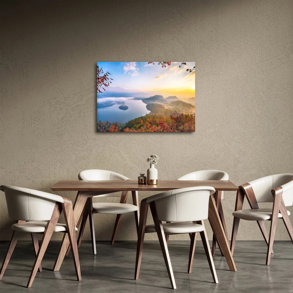 Tablou - Lacul Bled (70x50 cm)