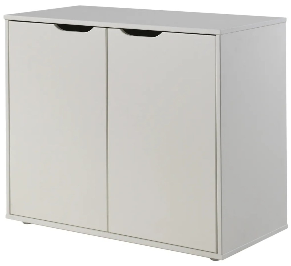 PINO 93 Pat copii CABINĂ EXTENSIBIL 90 X 200 CM ALB
