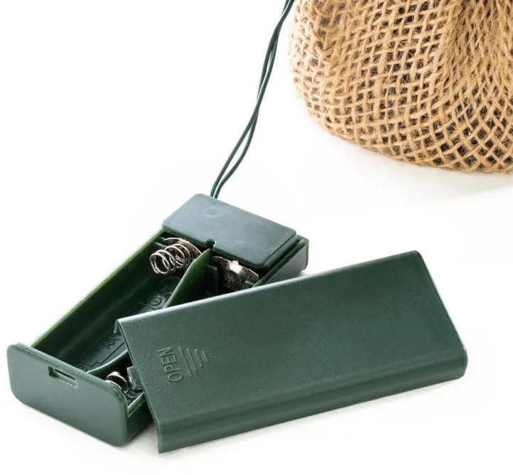 Pom de Crăciun cu luminițe - 45 cm, 20 LED-uri