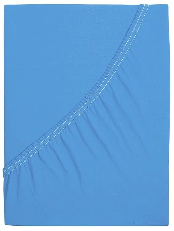 Cearșaf de pat 4Home jersey Ideal sky blue , 140 x 200 cm, 140 x 200 cm
