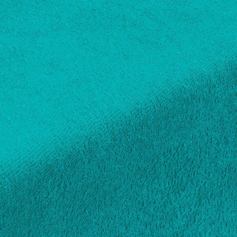 decoDoma Cearşaf cu elastic frotir EXCLUSIVE verde turcoaz 160 x 200 cm
