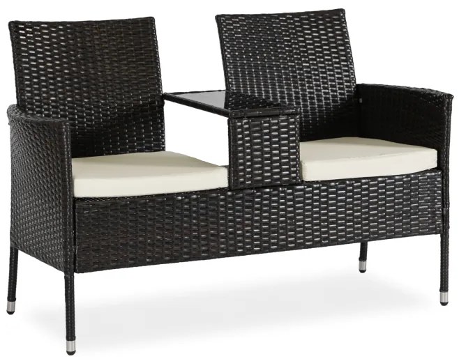 JAKS Mobilier din ratan maro Kent