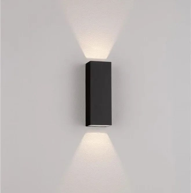 Aplica lumina ambientala pentru fatade IP65 SAM negru