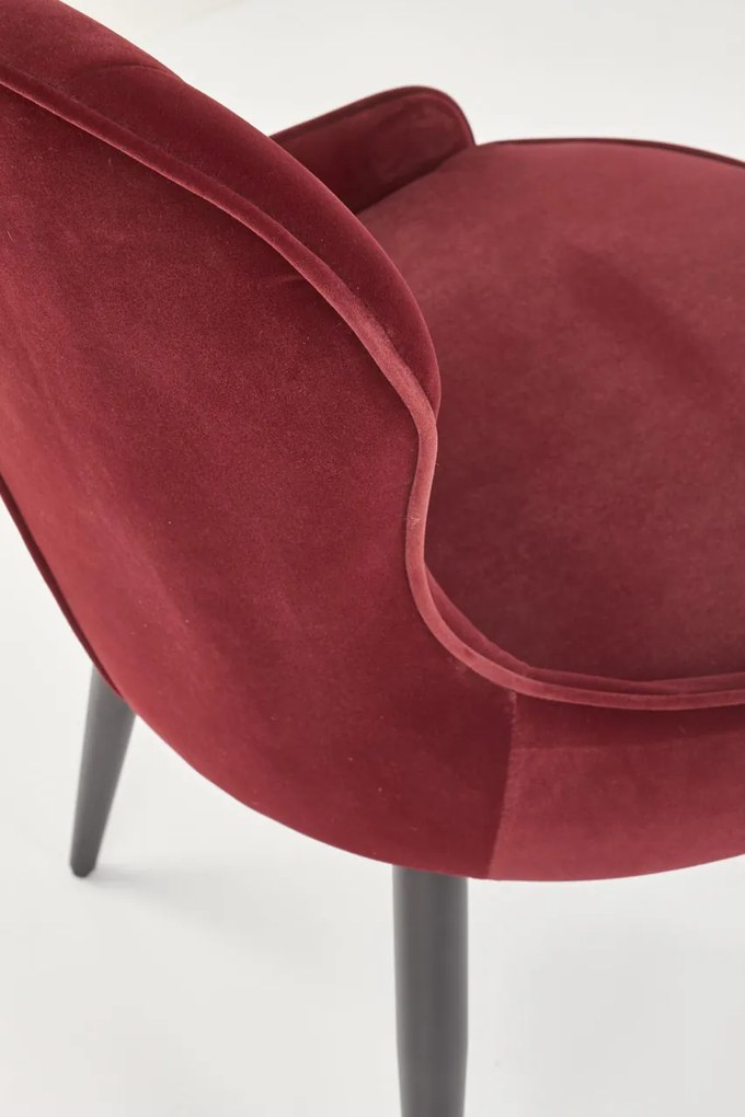 Scaun K366 velvet bordo