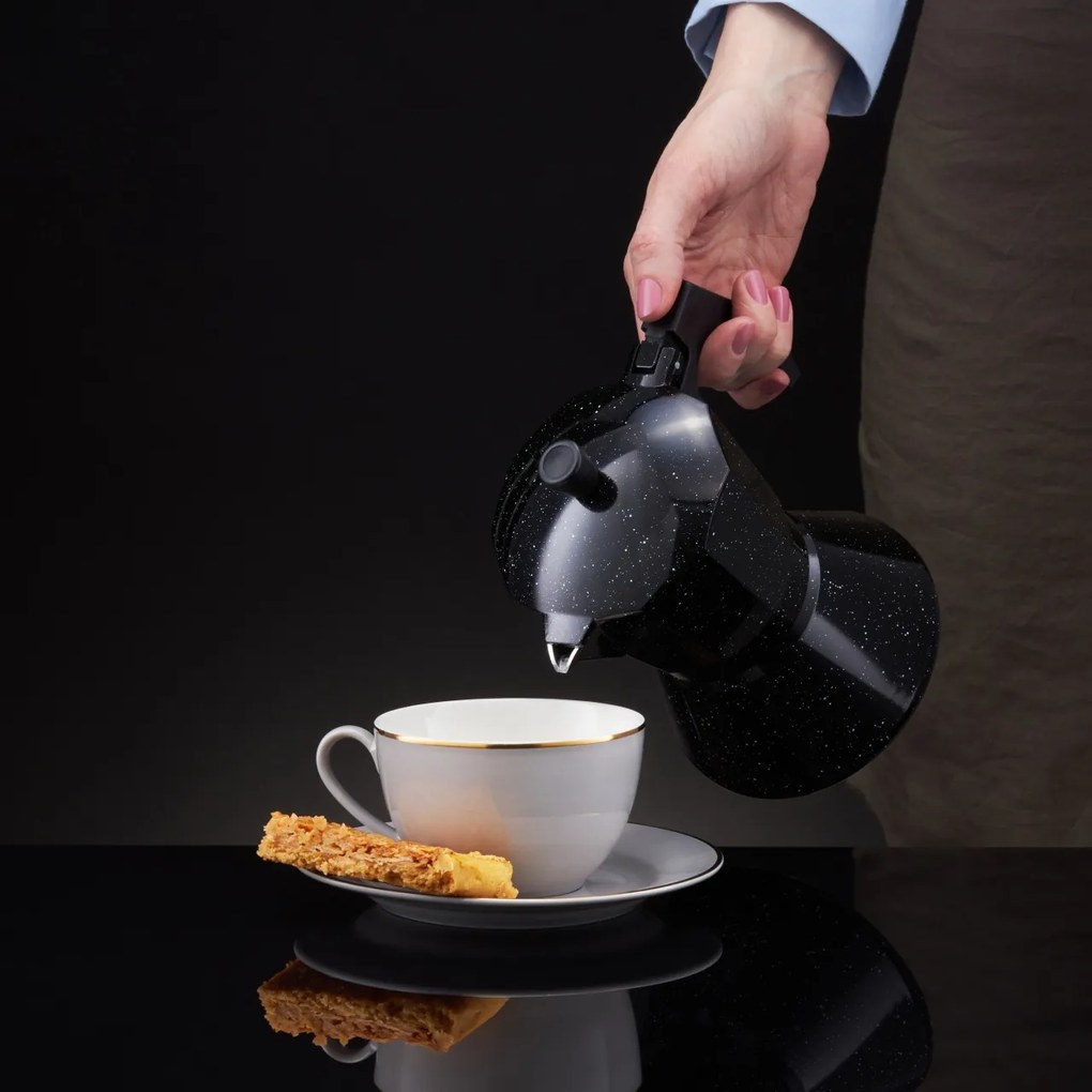 Cafetiera filtru 6 portii, 300ml, negru, Lexi