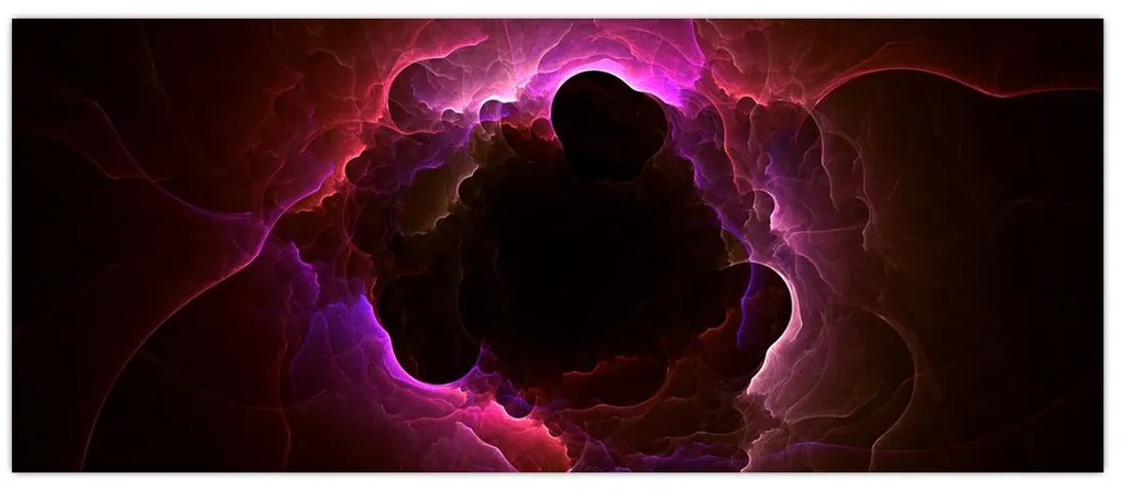 Tablou - abstracția cu nori (120x50 cm)