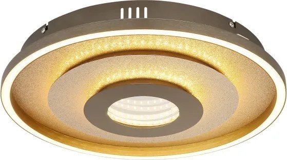 Globo 67824-30G - Plafonieră LED MILES 30W/230V 3000/4000/6000K Ø 40 cm
