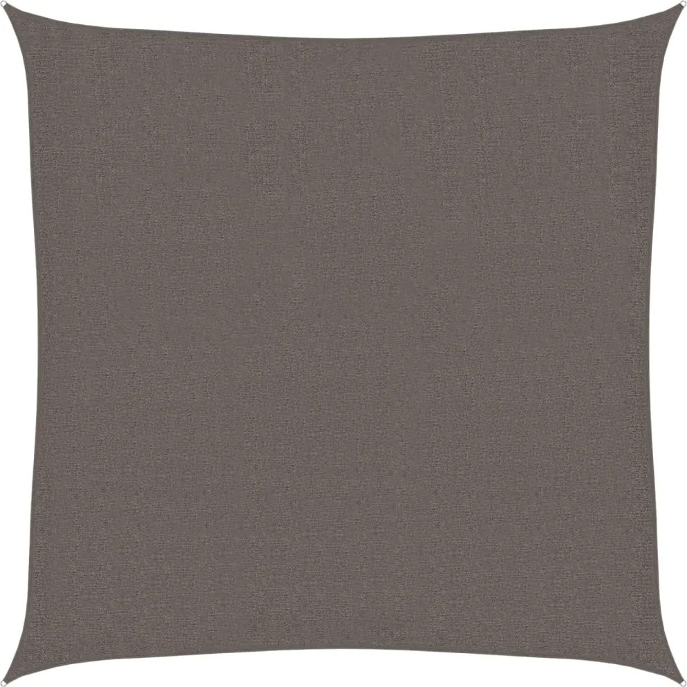 vidaXL Pânză parasolar, antracit, 2,5 x 2,5 m, HDPE, 160 g/m²