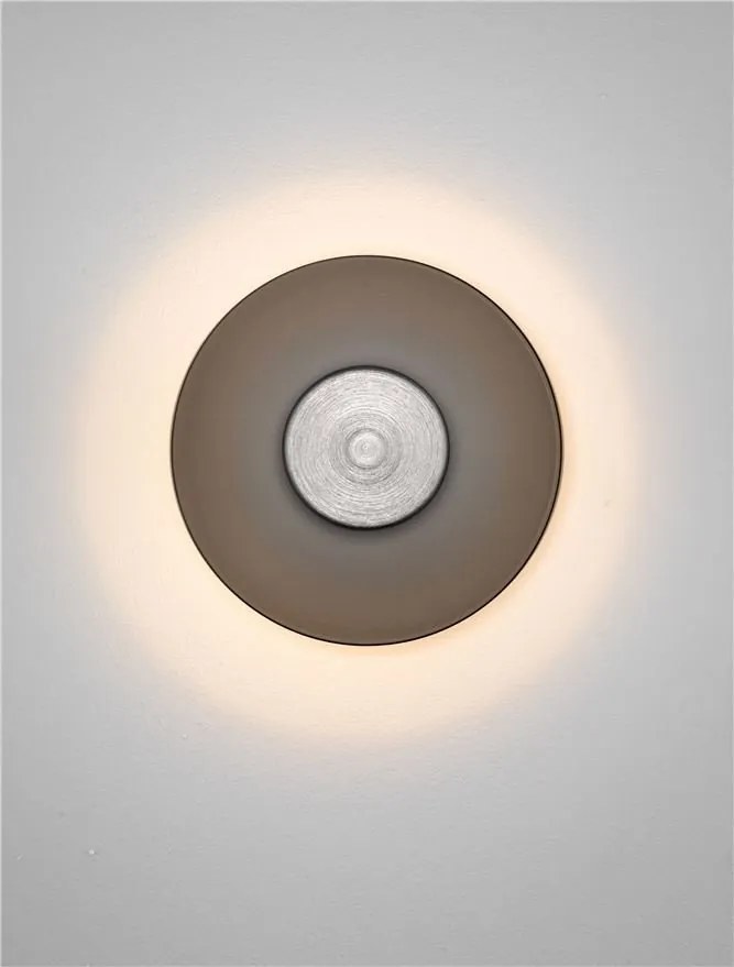 Aplica LED design ambiental Esti fumuriu 15cm