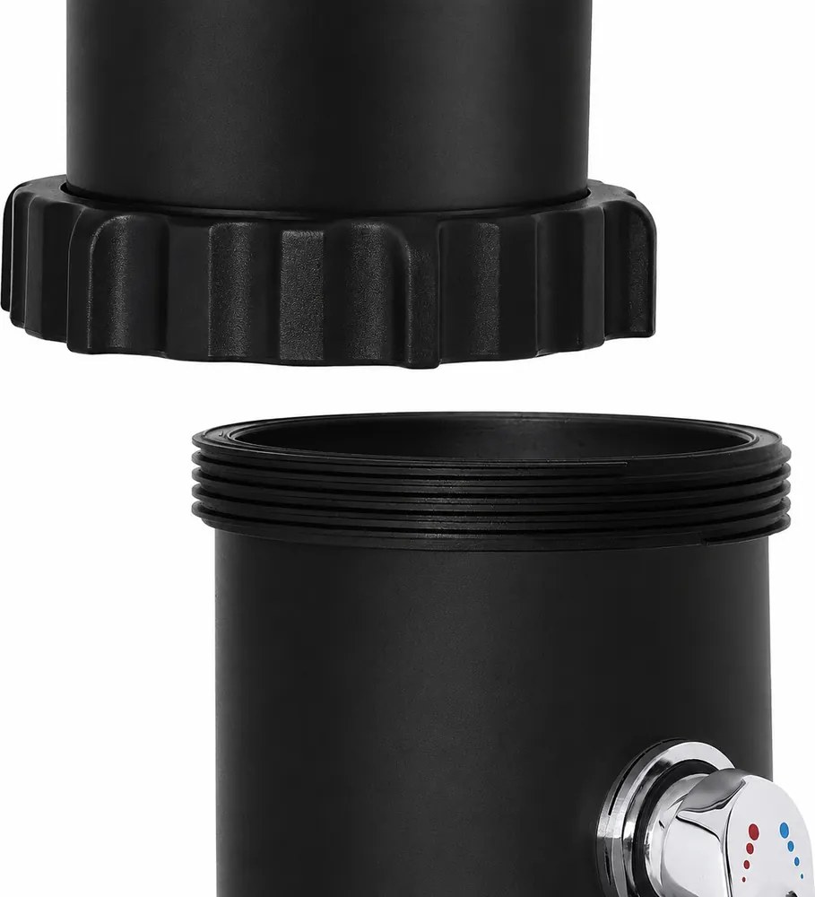 Duș solar KARIBIK, 35 l, negru Jurhan