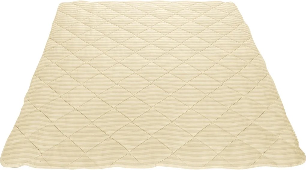 Pilota Alcam Damasc Ivoire 200x220 cm, umplutura cu bambus, 300 g/mp