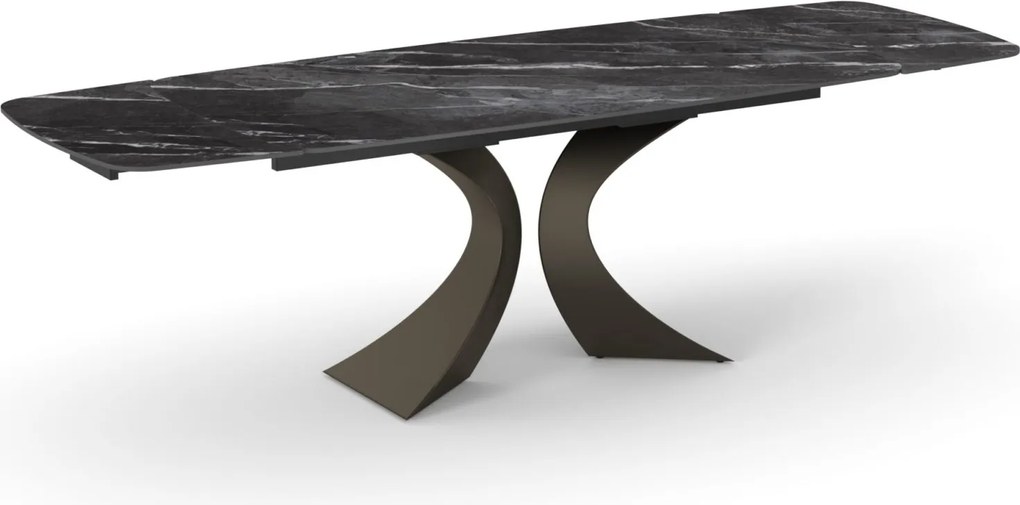 Masa ceramica extensibila Clepsydra 180 cm /90 cm / H 77 cm