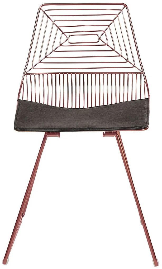 Set 2 buc scaun tip bar Bricio (rozauriu). 1078014