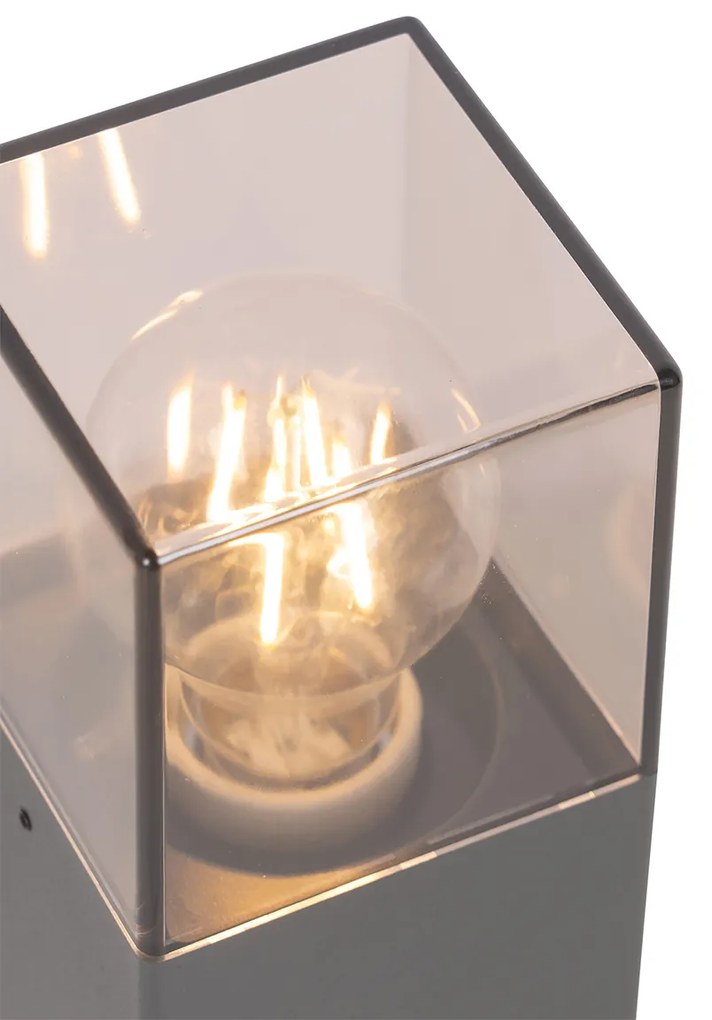 Lampă de podea modernă pentru exterior 30 cm gri închis IP44 - Denmark