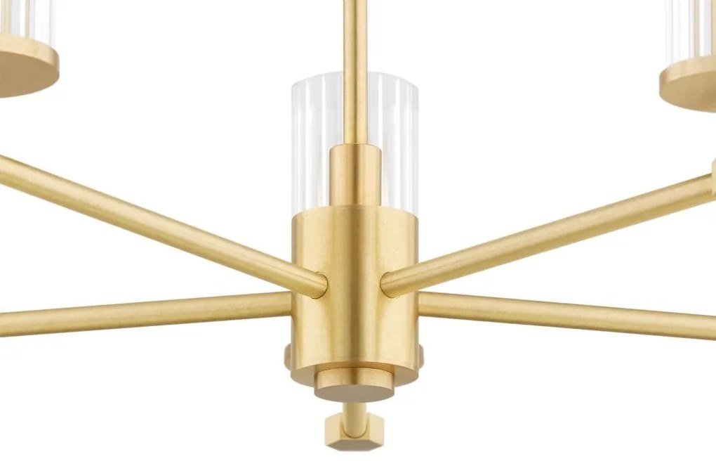 Candelabru elegant realizat din alama Hampton 5L