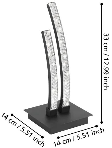 Lampă LED de masă LEJIAS LED/8W/230V Eglo 99804