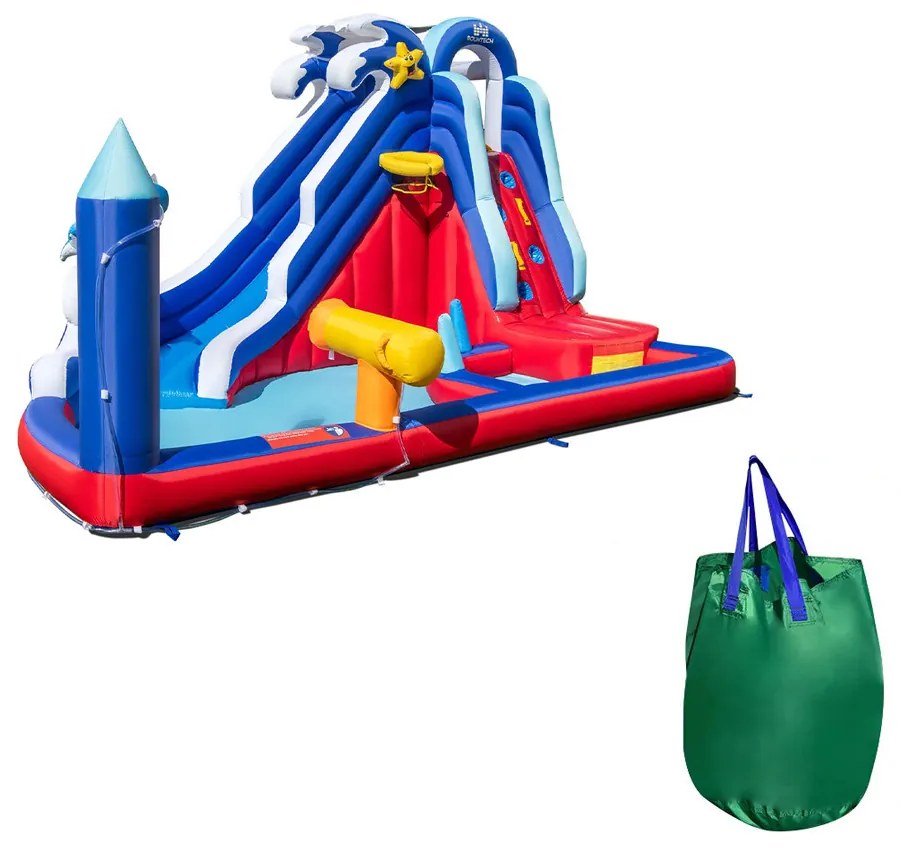 Tobogan cu apă gonflabil 6 în 1