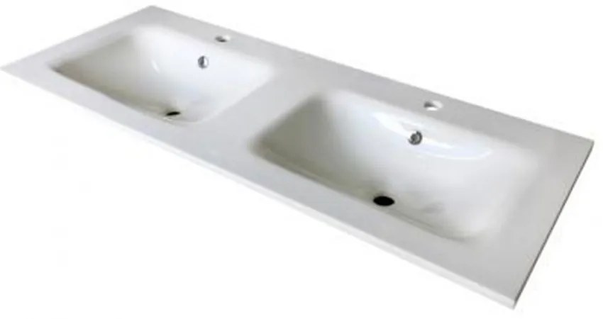 Lavoar dublu din marmură turnată Almeria