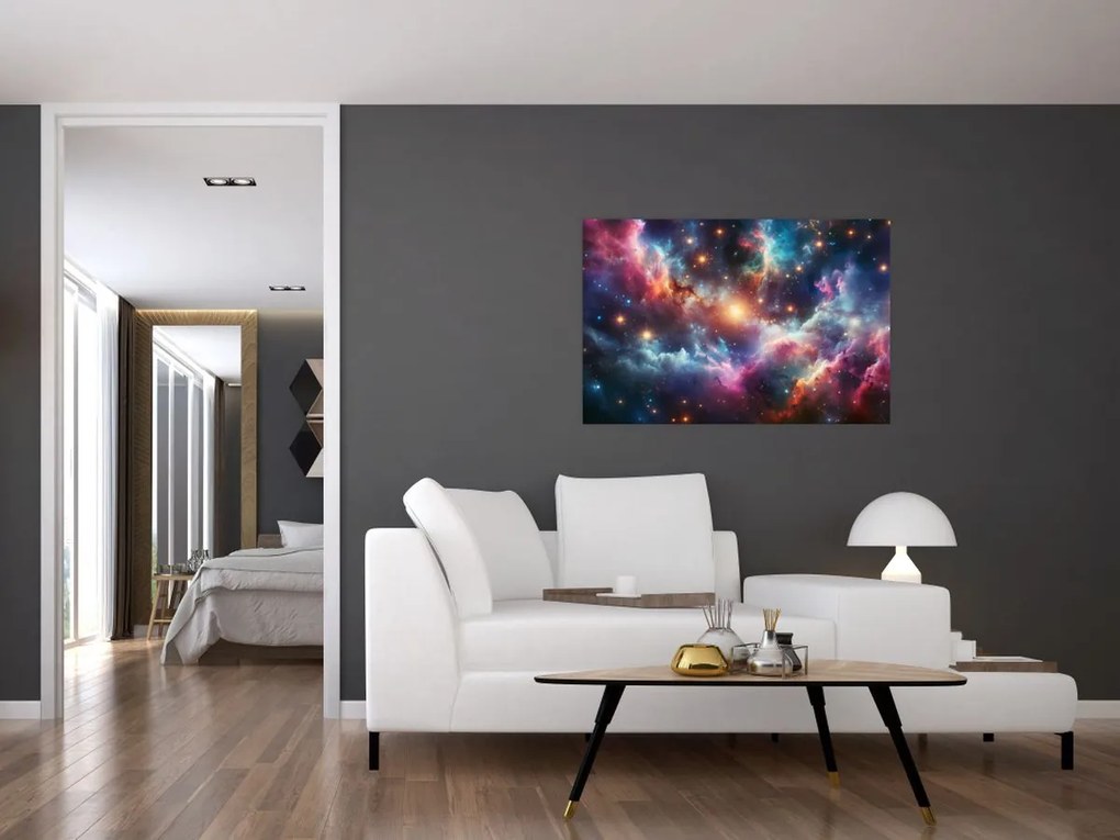 Tablou - Univers întunecat (90x60 cm)