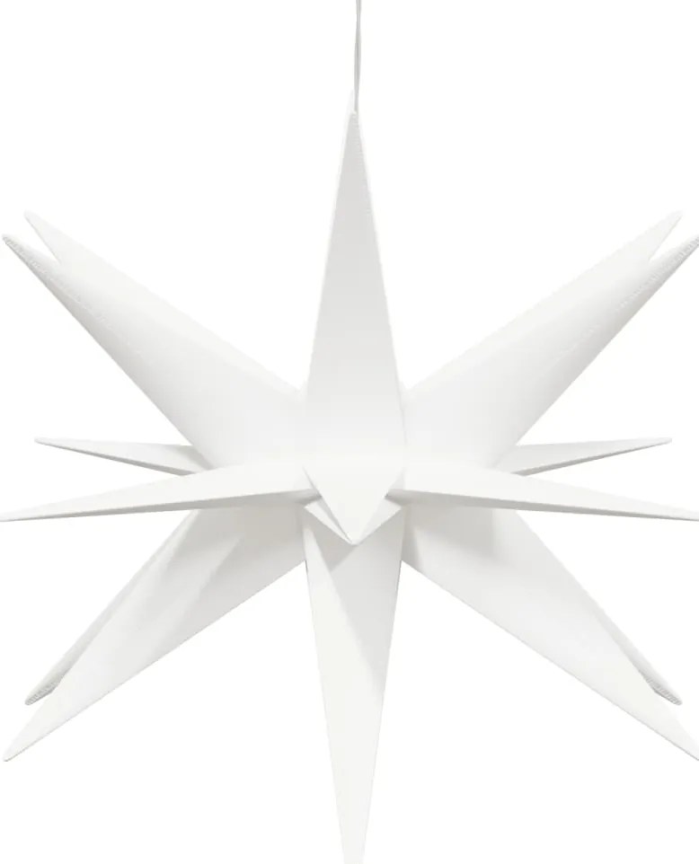 Lumina de Craciun cu LED, alb, 43 cm, pliabil