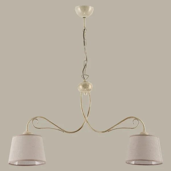 Jupiter 1352 - KM 2 E - Lustra cu lant KAMELIA 2xE27/60W/230V