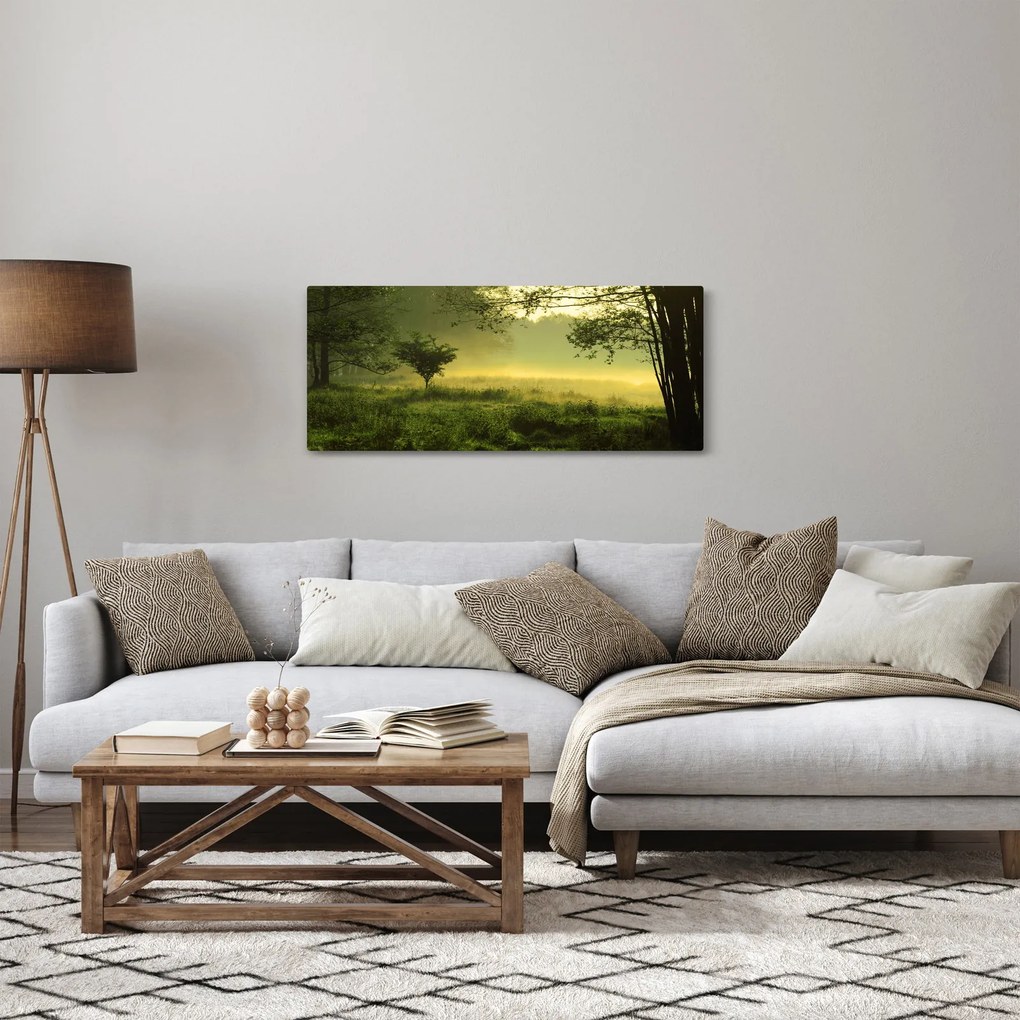 Tablou - Pădurea trezită (120x50 cm)