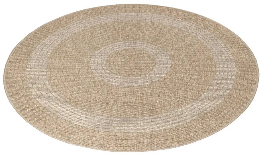 Covor de exterior bej rotund ø 160 cm Comilla – Ayyildiz Carpets