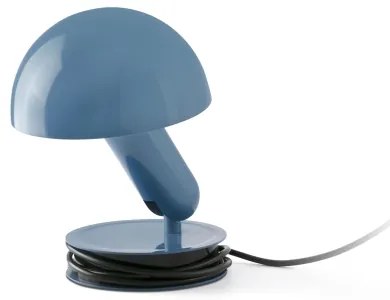 Lampă de masă cu clemă FARO 56102 2 în 1 BELA 1xE27/15W/230V albastru