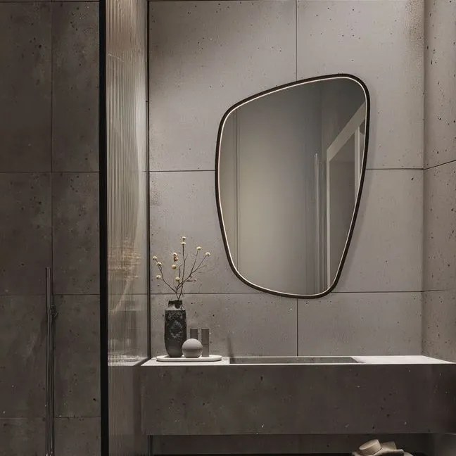 Oglinda cu iluminat LED pentru baie IP44 SINIA 55x80cm