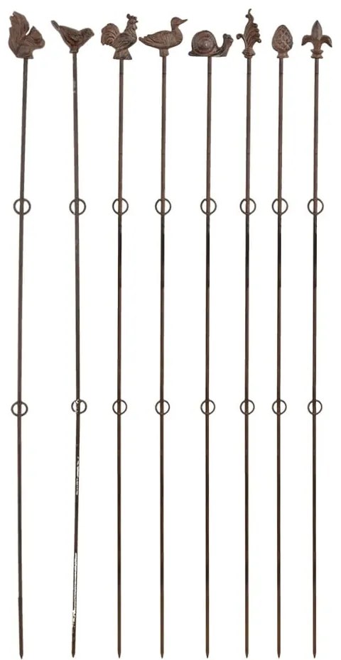 Suport pentru plante 8 buc. din metal – Esschert Design