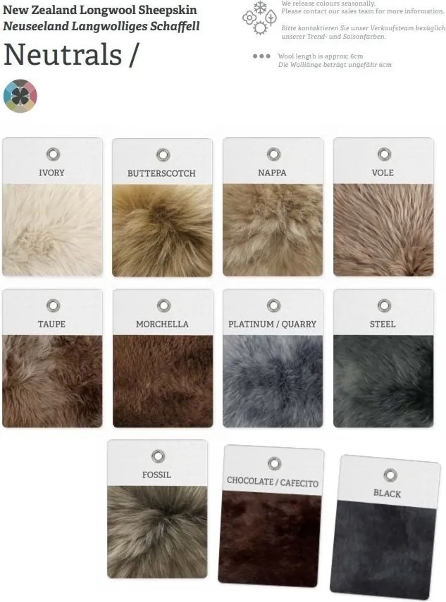 Fotoliu puf din blana de oaie LW Noua Zeelanda, LW Bean Bag Large