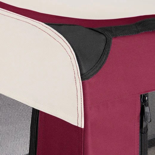 Deuba Geanta portabila pentru caini S 50x35x35cm - rosu
