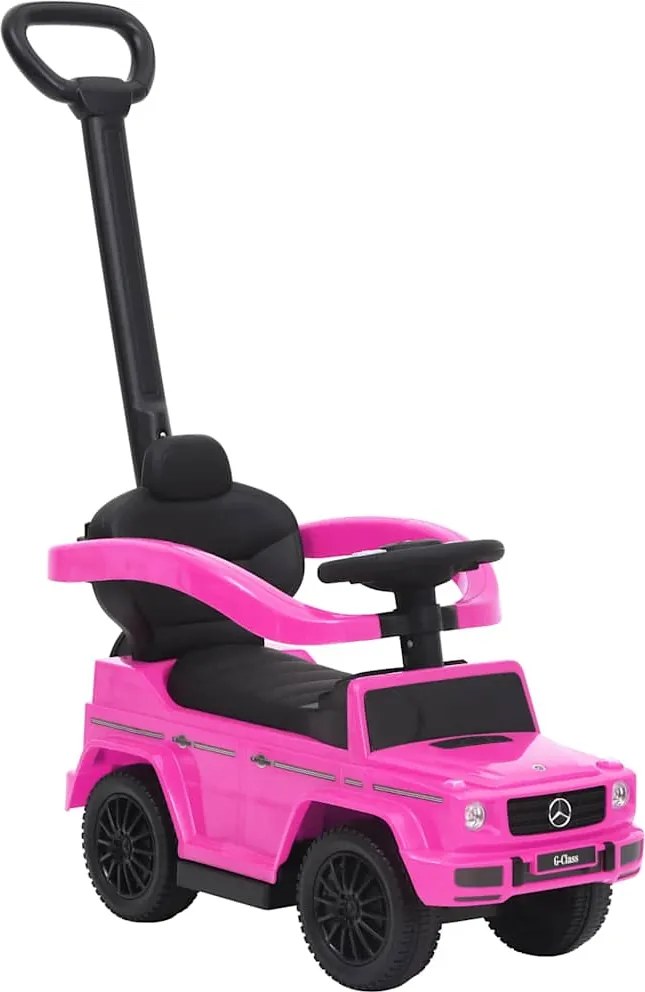 vidaXL Mașinuță cu împingere G63, roz