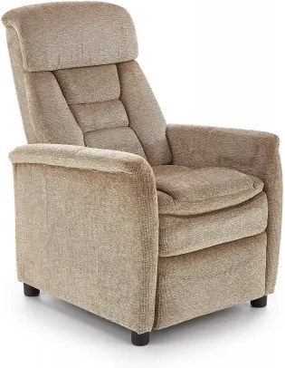 Fotoliu Recliner tapitat cu stofa Jordan Bej, l71xA85xH106 cm