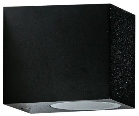 Aplică de exterior RIMINI 1xGU10/35W/230V IP54 pătrată Azzardo AZ4267