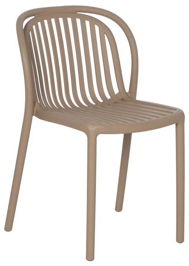 Scaun de dining bej din plastic Alia – Ixia