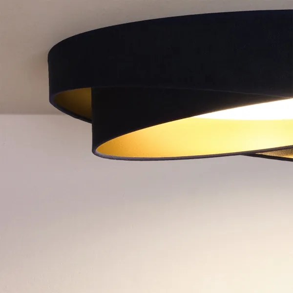BRILAGI- Plafonieră LED VELVET TWIST LED/24W/230V 4000K Ø 55 cm albastru/auriu
