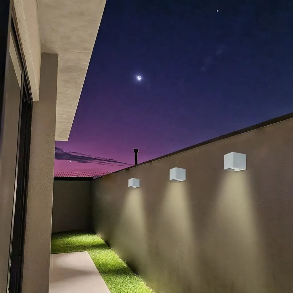 Aplica de exterior iluminat ambiental, Protectie IP54 Hallstatt gri