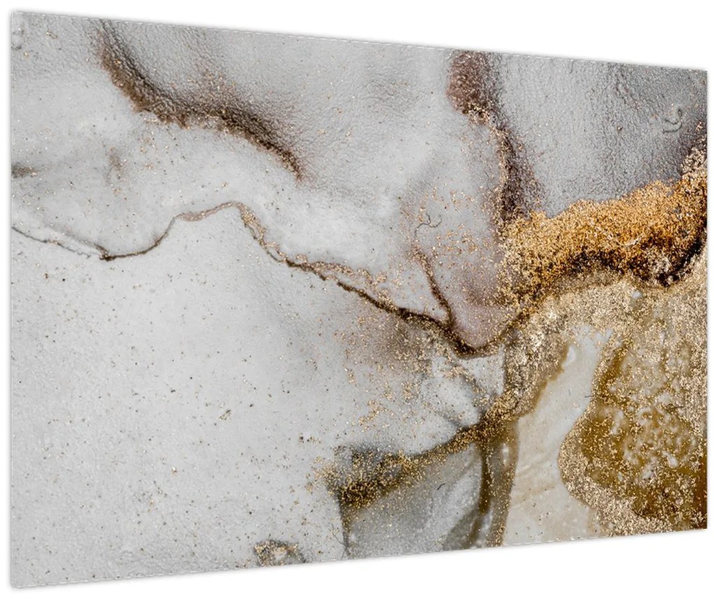 Tablou - Cerneală de marmură (90x60 cm)