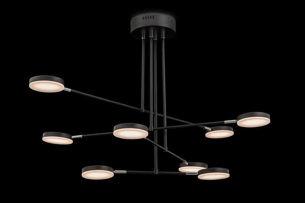 Candelabru Fad Maytoni Led, Negru, MOD070PL-L48B3K, Germania