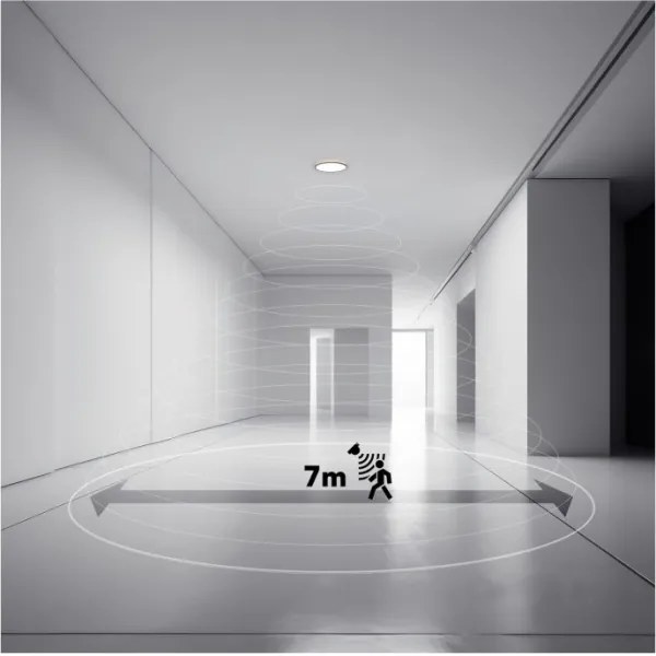 Plafonieră LED cu senzor pentru baie NIVERA LED/18W/230V IP54 d. 30 cm alb + telecomandă