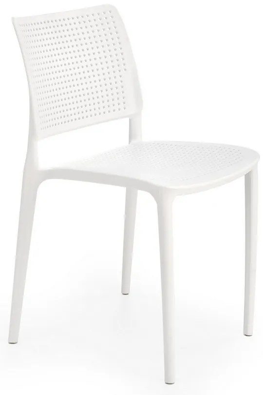 Scaun de bucaterie Niles, alb