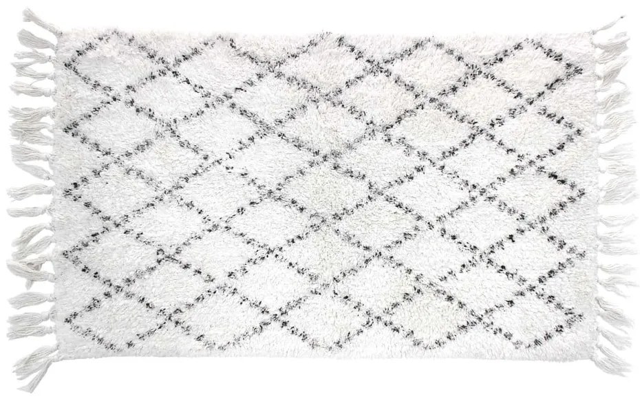 Covoraș de baie alb 50x80 cm Latika – douceur d'intérieur