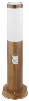 Mini stalp exterior 1 bec E27 cu senzor IP44 Boston 3158SW Globo